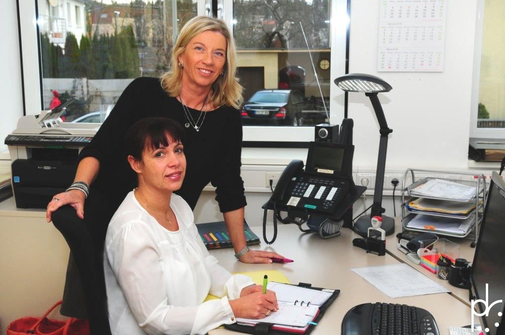 Unser Sekretariat Unsere Sekretärinnen Frau Litz und Frau Udbinac